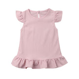 Ruffle Sleeve Summer Toddler Dress