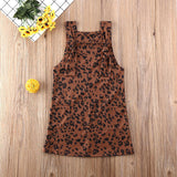 Leopard Print Toddler Dress