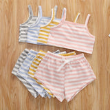 Striped Pastel Set