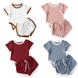 Baby 2-Piece Onesie & Short Set