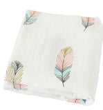 Feather Muslin Swaddle Wrap Bamboo