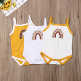 Rainbow Singlet Baby Onesie