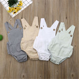 Summer Baby Overalls Romper