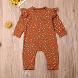 Long Sleeve Polka Dot Onesie