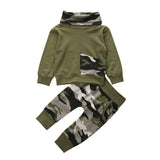 Camouflage Top & Pants Set